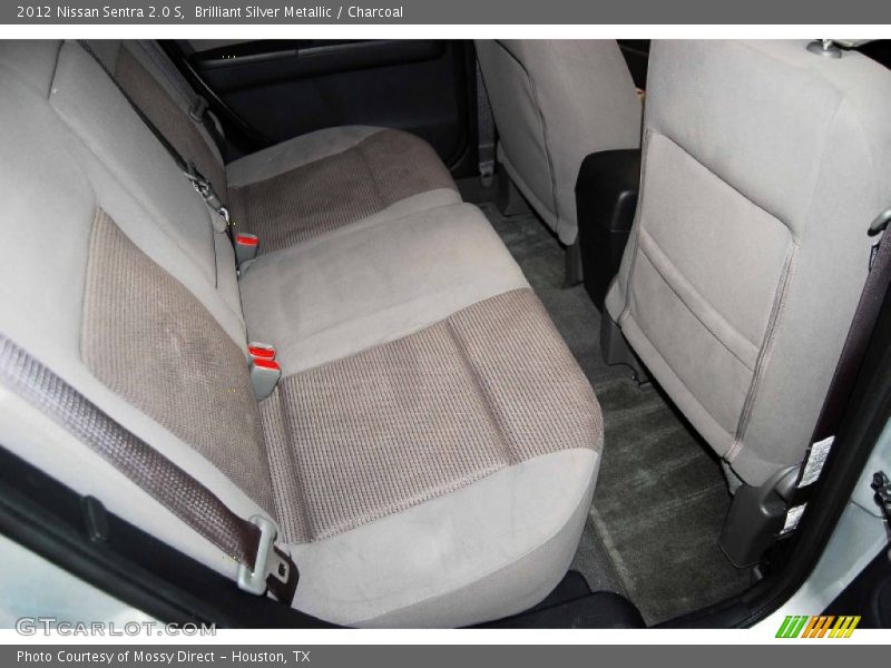 Brilliant Silver Metallic / Charcoal 2012 Nissan Sentra 2.0 S