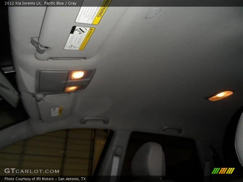 Pacific Blue / Gray 2012 Kia Sorento LX
