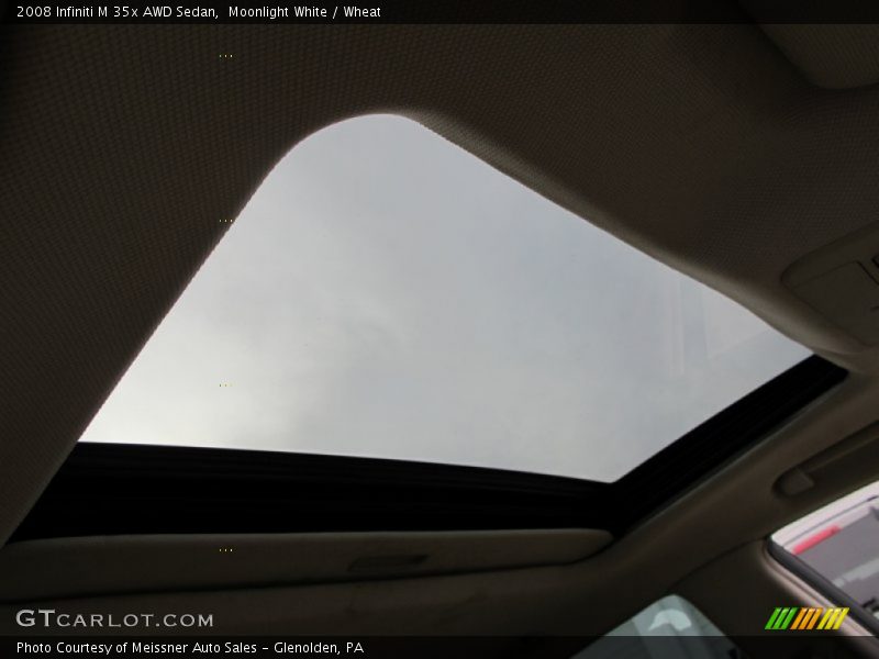 Moonlight White / Wheat 2008 Infiniti M 35x AWD Sedan