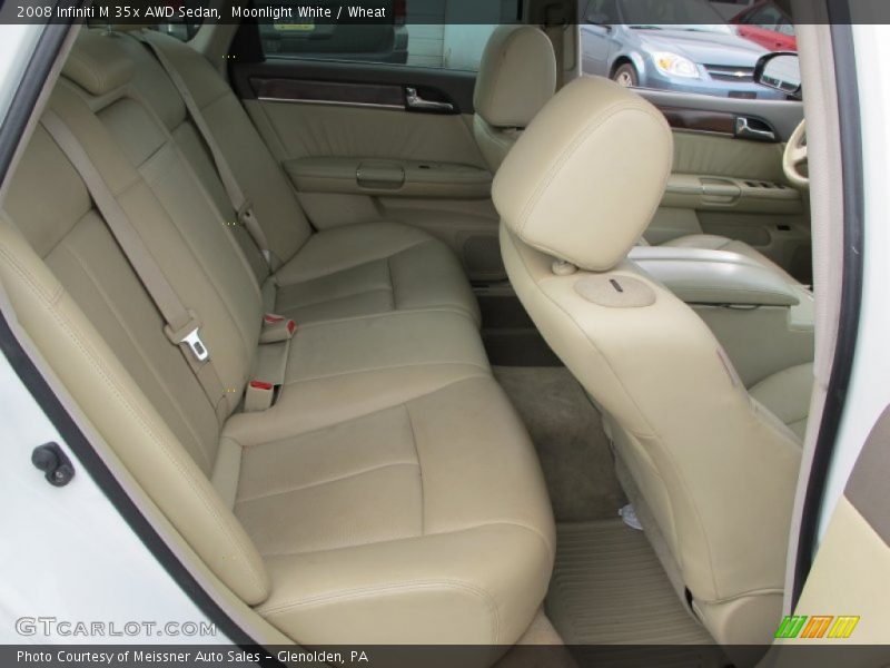 Moonlight White / Wheat 2008 Infiniti M 35x AWD Sedan