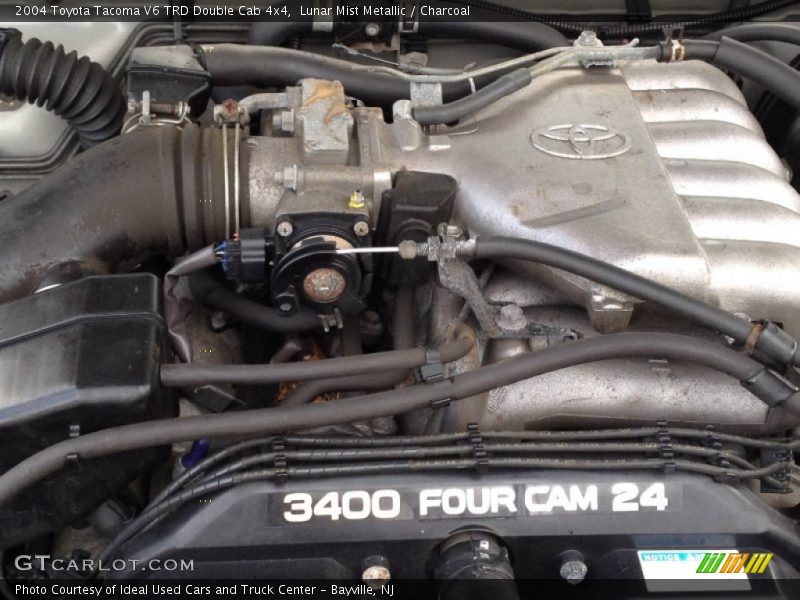 Lunar Mist Metallic / Charcoal 2004 Toyota Tacoma V6 TRD Double Cab 4x4
