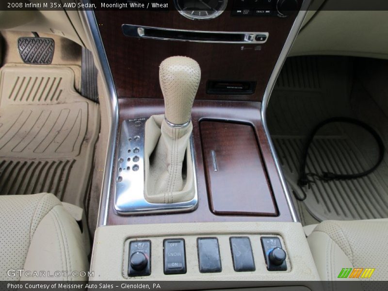 Moonlight White / Wheat 2008 Infiniti M 35x AWD Sedan