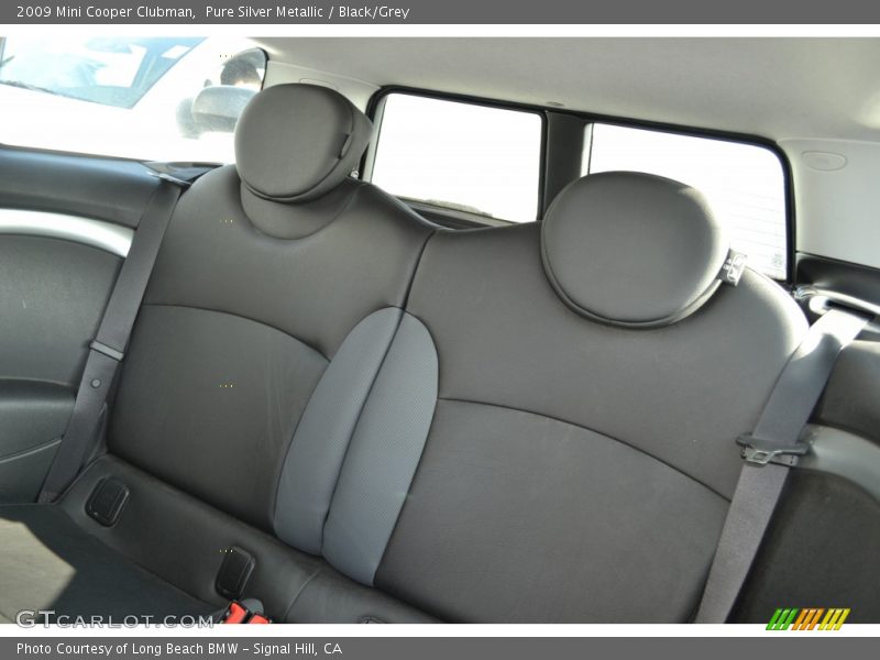 Pure Silver Metallic / Black/Grey 2009 Mini Cooper Clubman