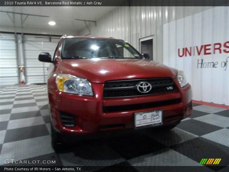 Barcelona Red Metallic / Ash Gray 2010 Toyota RAV4 V6