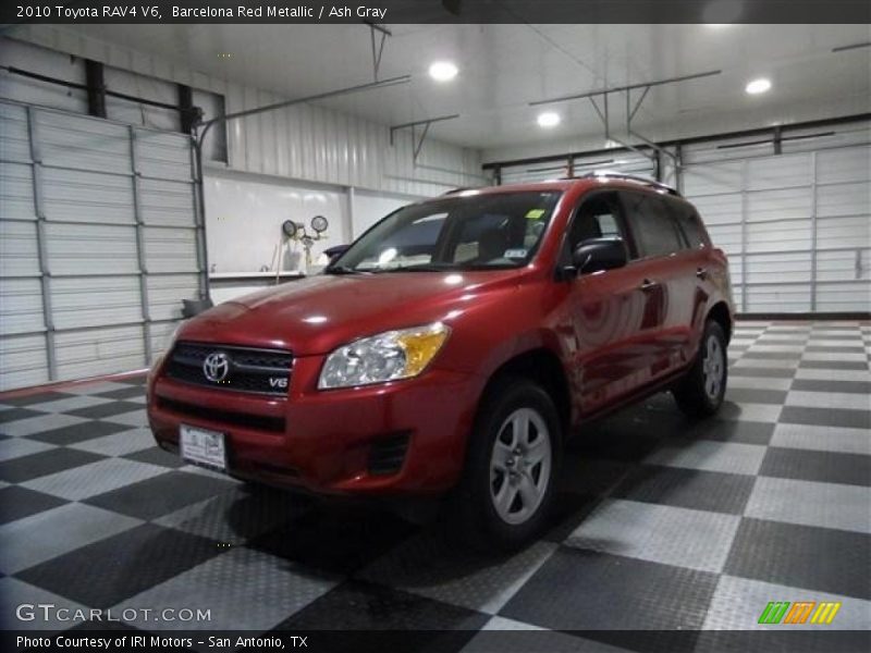 Barcelona Red Metallic / Ash Gray 2010 Toyota RAV4 V6