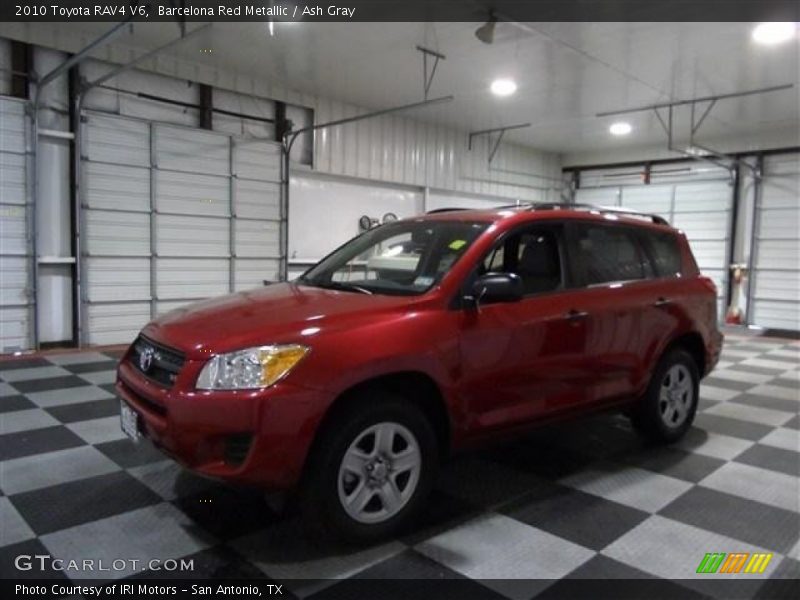 Barcelona Red Metallic / Ash Gray 2010 Toyota RAV4 V6