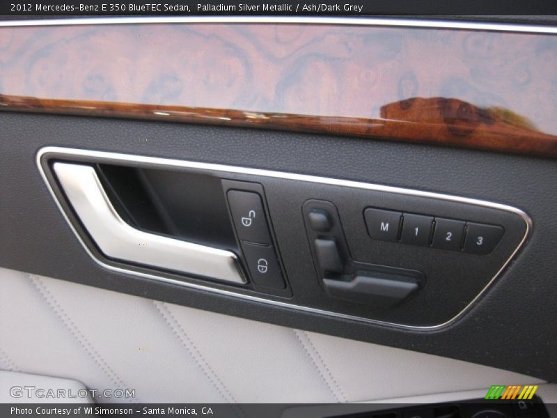 Palladium Silver Metallic / Ash/Dark Grey 2012 Mercedes-Benz E 350 BlueTEC Sedan