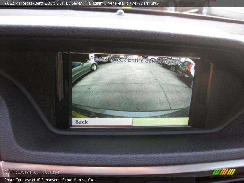 Palladium Silver Metallic / Ash/Dark Grey 2012 Mercedes-Benz E 350 BlueTEC Sedan