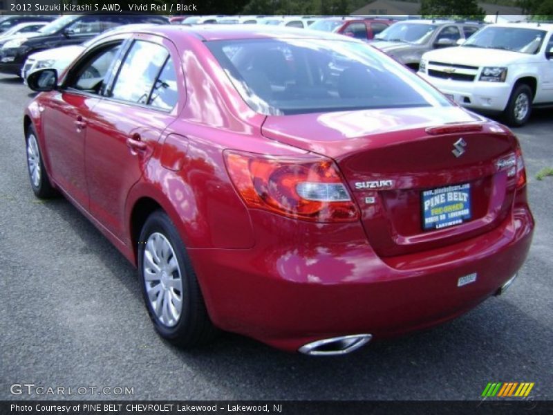 Vivid Red / Black 2012 Suzuki Kizashi S AWD