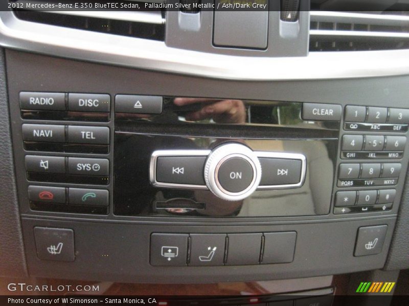 Palladium Silver Metallic / Ash/Dark Grey 2012 Mercedes-Benz E 350 BlueTEC Sedan