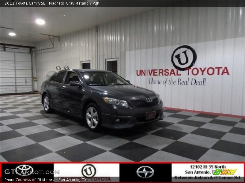 Magnetic Gray Metallic / Ash 2011 Toyota Camry SE