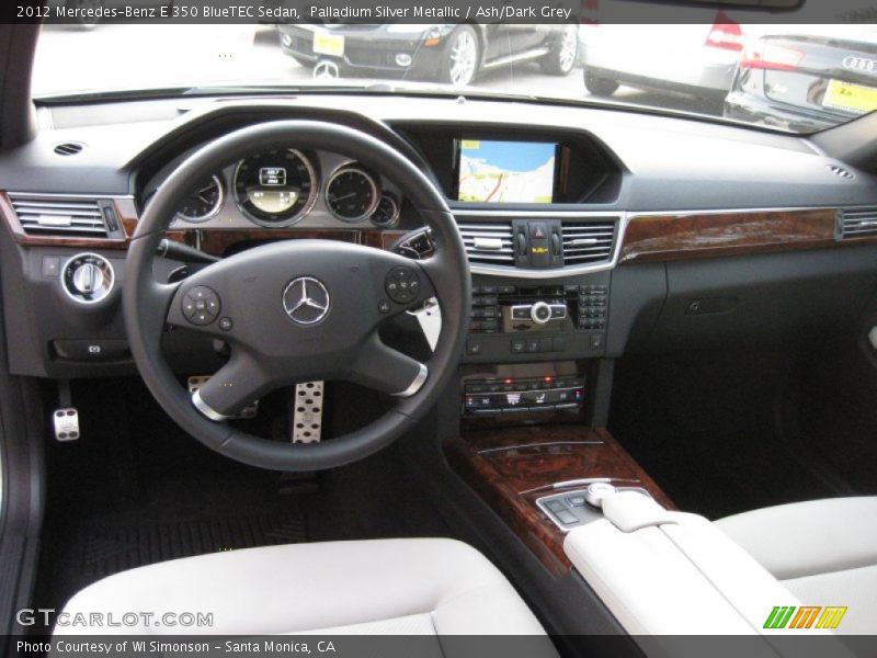 Palladium Silver Metallic / Ash/Dark Grey 2012 Mercedes-Benz E 350 BlueTEC Sedan