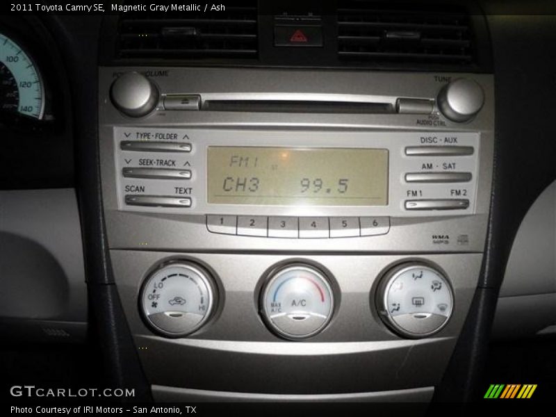 Magnetic Gray Metallic / Ash 2011 Toyota Camry SE