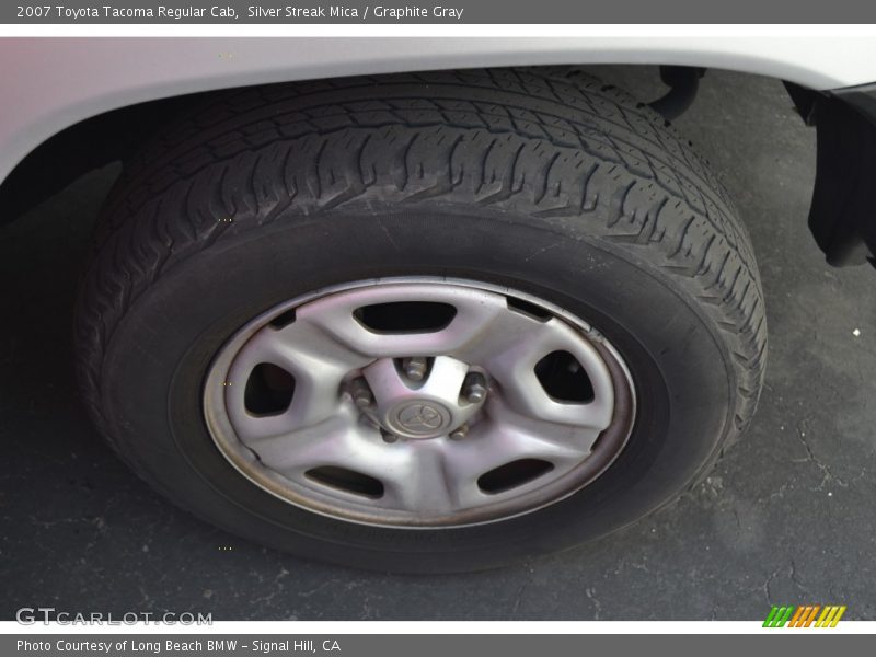 Silver Streak Mica / Graphite Gray 2007 Toyota Tacoma Regular Cab