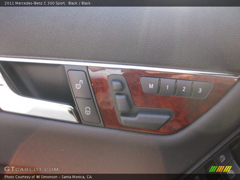 Black / Black 2011 Mercedes-Benz C 300 Sport