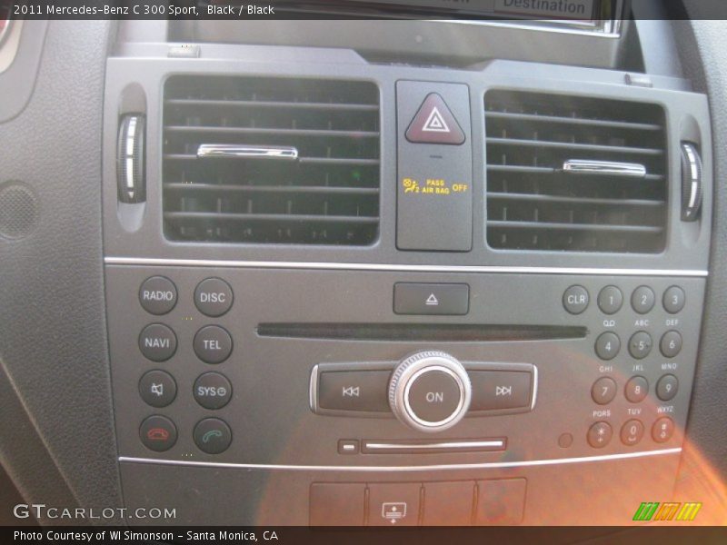 Black / Black 2011 Mercedes-Benz C 300 Sport