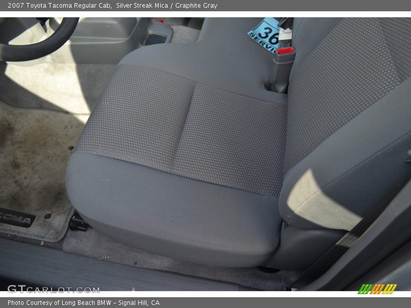 Silver Streak Mica / Graphite Gray 2007 Toyota Tacoma Regular Cab