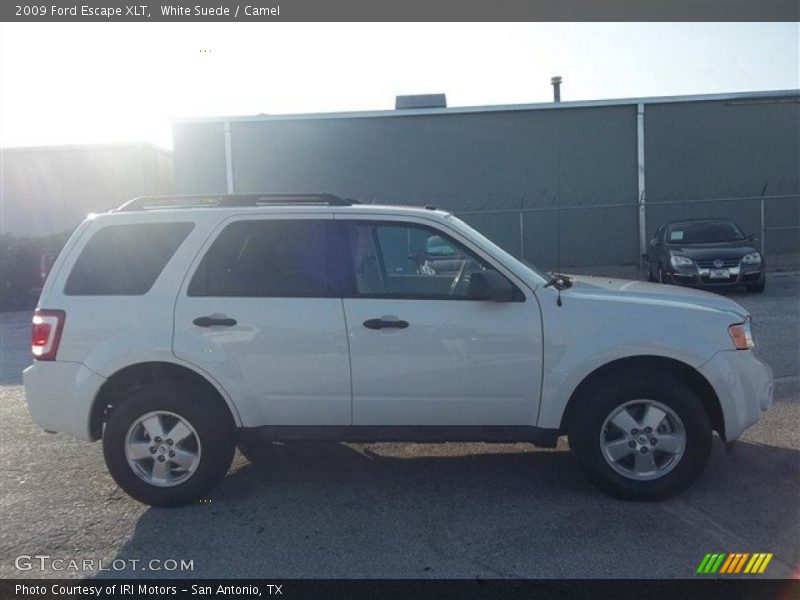 White Suede / Camel 2009 Ford Escape XLT