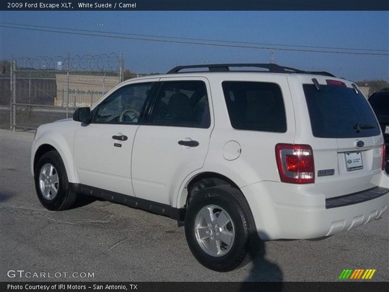 White Suede / Camel 2009 Ford Escape XLT