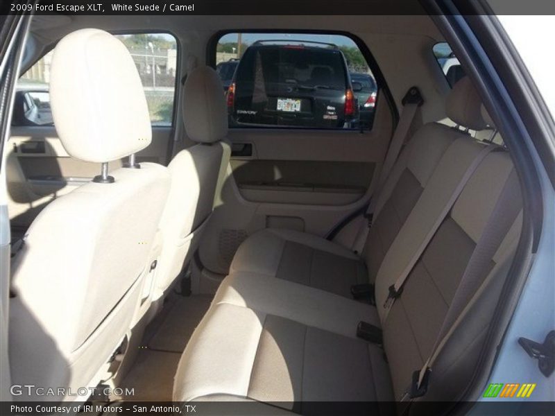 White Suede / Camel 2009 Ford Escape XLT