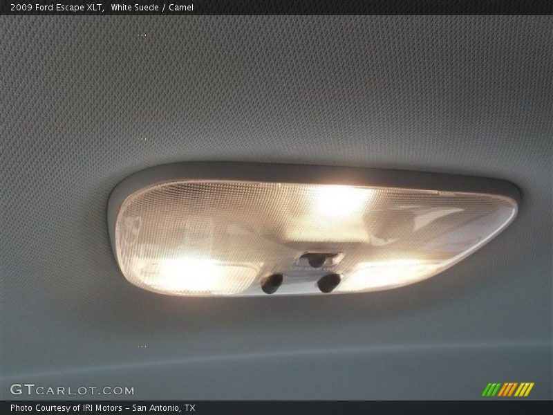 White Suede / Camel 2009 Ford Escape XLT