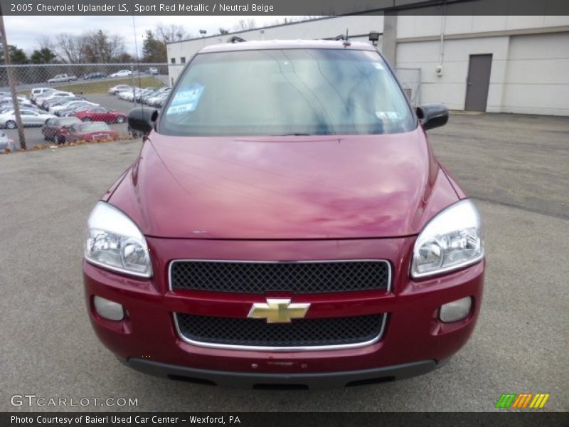 Sport Red Metallic / Neutral Beige 2005 Chevrolet Uplander LS