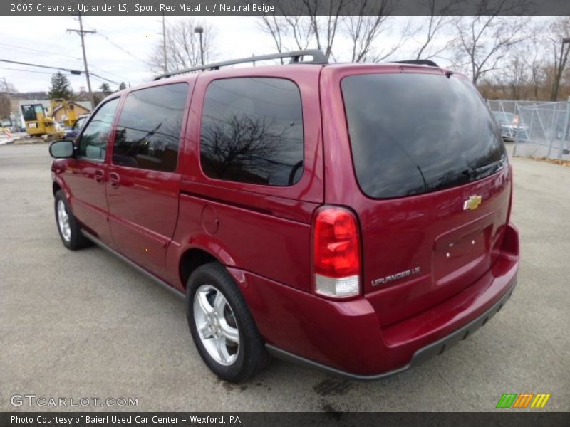 Sport Red Metallic / Neutral Beige 2005 Chevrolet Uplander LS