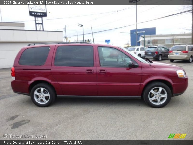 Sport Red Metallic / Neutral Beige 2005 Chevrolet Uplander LS