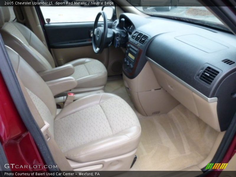 Sport Red Metallic / Neutral Beige 2005 Chevrolet Uplander LS