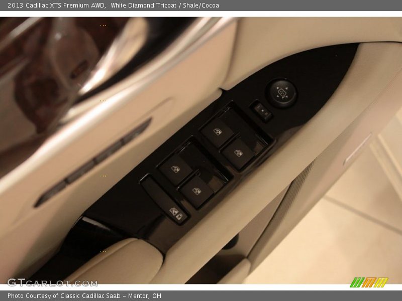White Diamond Tricoat / Shale/Cocoa 2013 Cadillac XTS Premium AWD