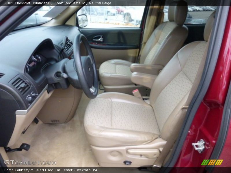 Sport Red Metallic / Neutral Beige 2005 Chevrolet Uplander LS