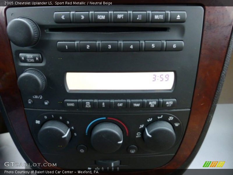 Sport Red Metallic / Neutral Beige 2005 Chevrolet Uplander LS