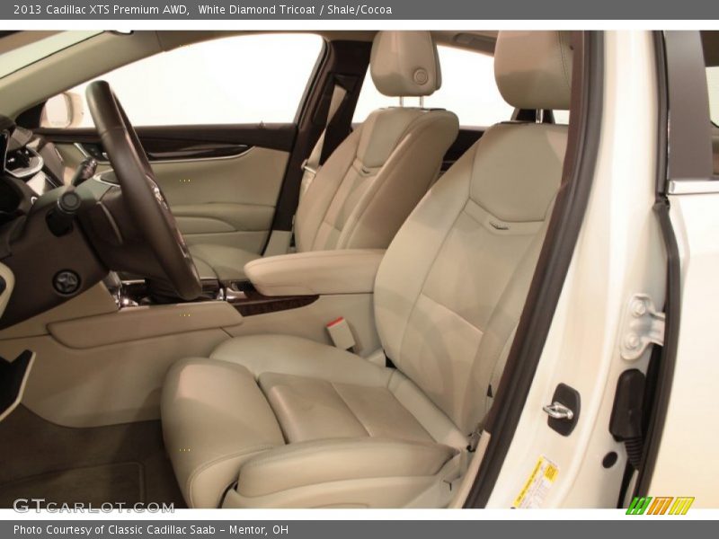 White Diamond Tricoat / Shale/Cocoa 2013 Cadillac XTS Premium AWD