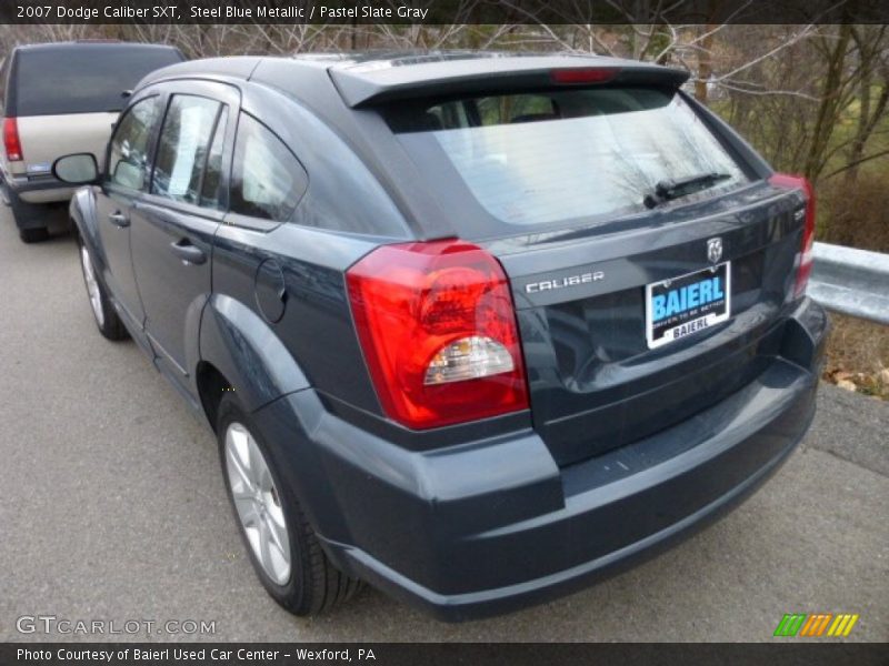 Steel Blue Metallic / Pastel Slate Gray 2007 Dodge Caliber SXT
