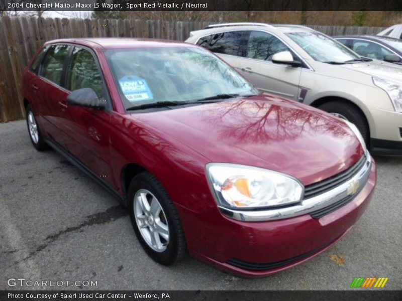 Sport Red Metallic / Neutral 2004 Chevrolet Malibu Maxx LS Wagon