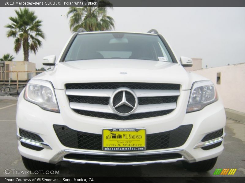 Polar White / Black 2013 Mercedes-Benz GLK 350