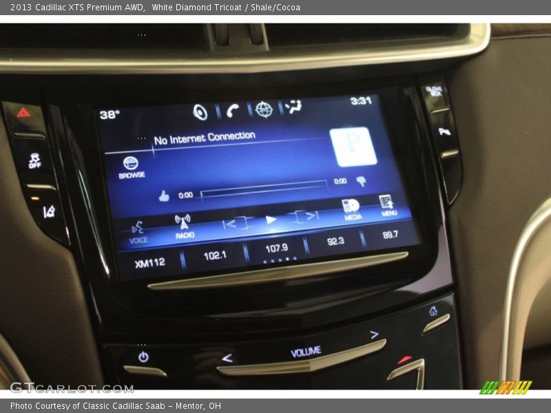 White Diamond Tricoat / Shale/Cocoa 2013 Cadillac XTS Premium AWD