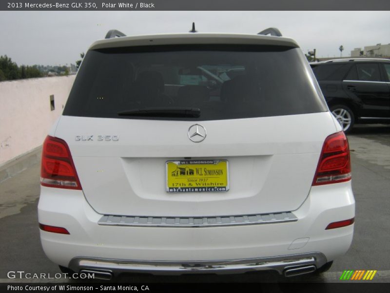 Polar White / Black 2013 Mercedes-Benz GLK 350