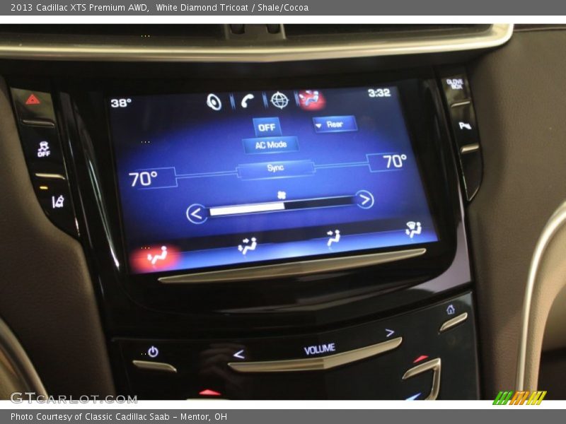 White Diamond Tricoat / Shale/Cocoa 2013 Cadillac XTS Premium AWD