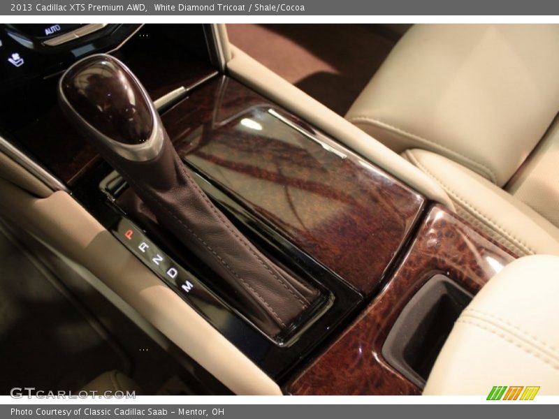 White Diamond Tricoat / Shale/Cocoa 2013 Cadillac XTS Premium AWD