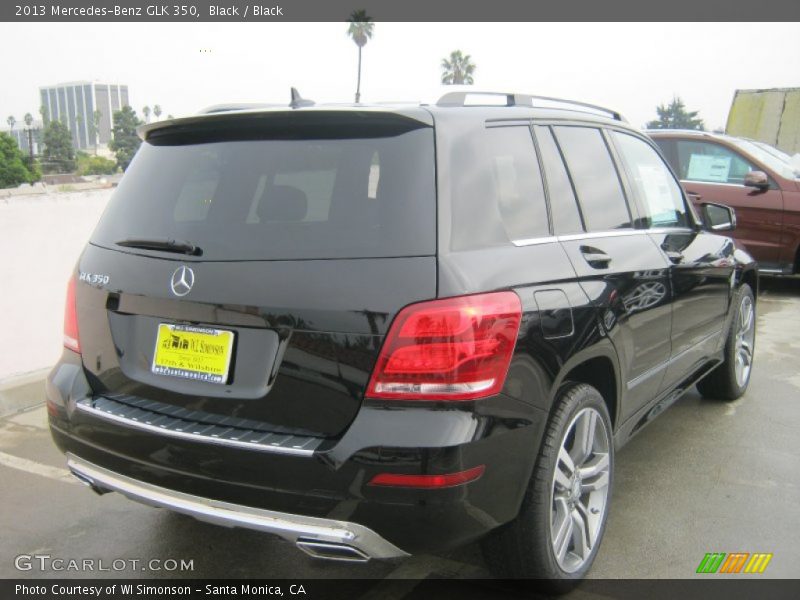 Black / Black 2013 Mercedes-Benz GLK 350