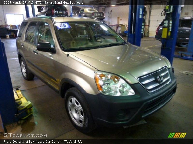 Sahara Sand Metallic / Ivory 2005 Honda CR-V LX 4WD