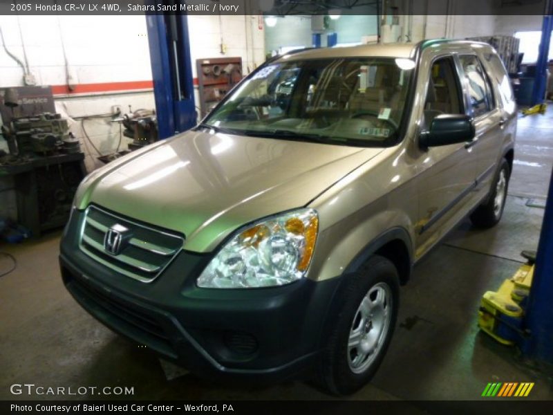 Sahara Sand Metallic / Ivory 2005 Honda CR-V LX 4WD