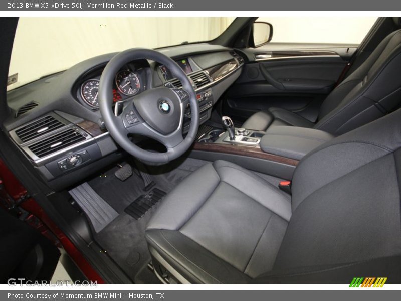 Vermilion Red Metallic / Black 2013 BMW X5 xDrive 50i