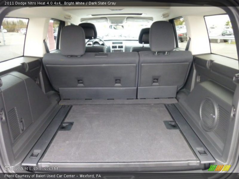 Bright White / Dark Slate Gray 2011 Dodge Nitro Heat 4.0 4x4