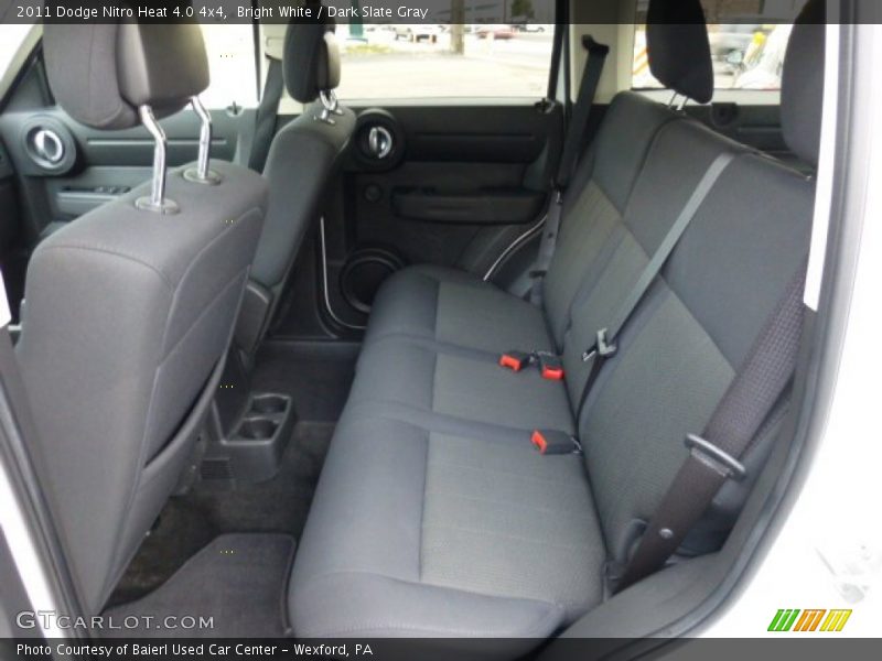 Bright White / Dark Slate Gray 2011 Dodge Nitro Heat 4.0 4x4