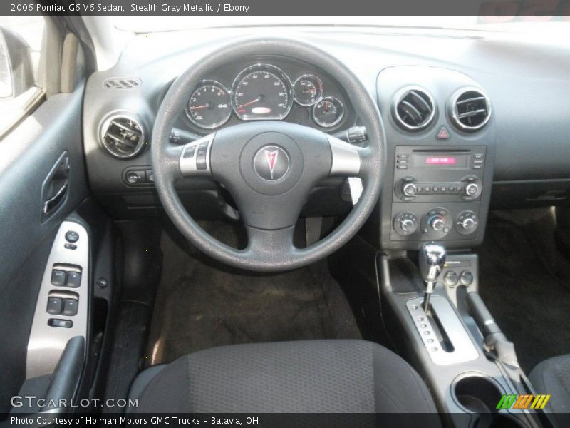 Stealth Gray Metallic / Ebony 2006 Pontiac G6 V6 Sedan