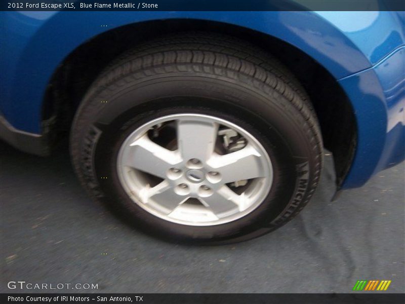 Blue Flame Metallic / Stone 2012 Ford Escape XLS