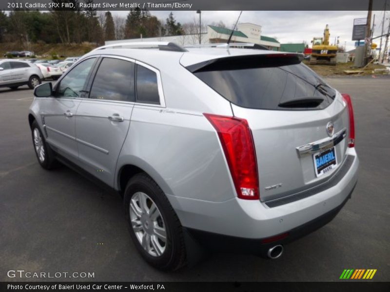 Radiant Silver Metallic / Titanium/Ebony 2011 Cadillac SRX FWD