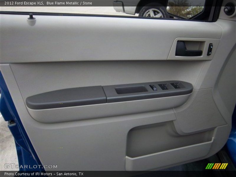 Blue Flame Metallic / Stone 2012 Ford Escape XLS